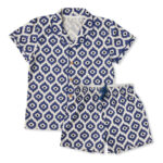 Indigo Bloom Sleepwear Set